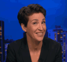 Rachel Maddow Sticks Tongue Out GIF