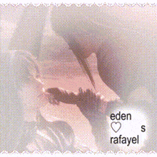 a picture of rafael and eden holding hands
