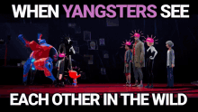 Yang Gang When Yangsters See Each Other GIF - Yang Gang When Yangsters See Each Other Wild GIFs