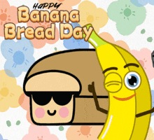 Banana Bread Banana Bread Day GIF
