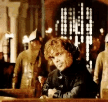 thumbs up tyrion happy dance got game of thrones