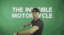 The Invisible Motorcycle Animation GIF
