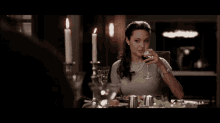 Mr And Mrs Smith Angelina Jolie GIF - Mr And Mrs Smith Angelina Jolie Sips Wine GIFs