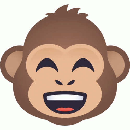 happy monkey cartoon