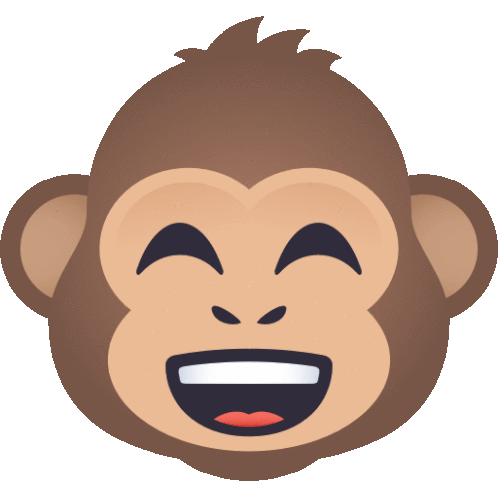 Happy Monkey Monkey Sticker - Happy Monkey Monkey Joypixels Stickers