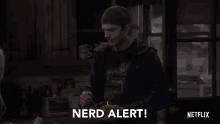 Nerd Alert Geek GIF - Nerd Alert Geek I Got A Nerd Here GIFs
