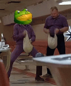get out frog gif deal with it