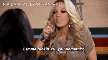 Lemme Fucking Tell You Something Mob Wives Chicago GIF - Lemme Fucking Tell You Something Mob Wives Chicago Renee Fecarotta Russo GIFs