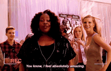 Glee Mercedes Jones GIF - Glee Mercedes Jones You Know I Feel Absolutely Amazing GIFs