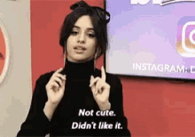 Camila Cabello Fifth Harmony GIF - Camila Cabello Fifth Harmony Not Cute GIFs