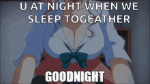 Goodnight Hajimete No Gal GIF - Goodnight Hajimete No Gal Anime GIFs