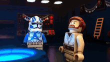 Lego Star Wars Obi Wan GIF - Lego Star Wars Obi Wan Anakin GIFs