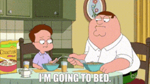 Family Guy Im Going To Bed GIF