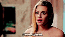 I Love Jughead Betty Cooper GIF - I Love Jughead Betty Cooper Riverdale GIFs