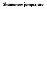 Shamanow Shamanow Jumpsc Are Sticker