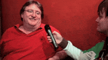 Gaben Gabe Newell GIF - Gaben Gabe Newell Nothing To Say About Half Life GIFs