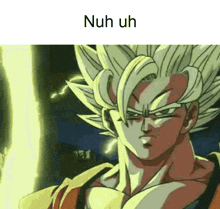 Nuh Uh Dbz GIF - Nuh Uh Dbz Goku GIFs