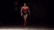 Kelsey Reiter Wonder Woman GIF - Kelsey Reiter Wonder Woman Dive Roll GIFs