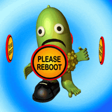 Please Reboot Reboot Computer GIF - Please Reboot Reboot Computer Restart Computer GIFs