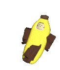 a yellow and brown cartoon character with a paw print on it 's chest .