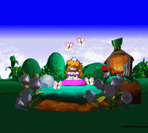Mario RPG peach