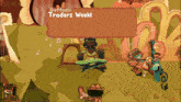 daffodil traders week is being advertised on a video game screen