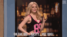 Nasty Emma Stone GIF - Nasty Emma Stone Hot Dog GIFs