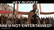 Gladiator Are You Not Entertained GIF - Gladiator Are You Not Entertained GIFs