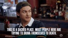 Sacred Place Drink To Death GIF - Sacred Place Drink To Death Sanctuary GIFs