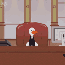 Vomit Duck President GIF - Vomit Duck President South Park GIFs