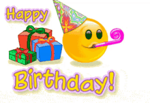 happy birthday hbd birthday gifts emoji