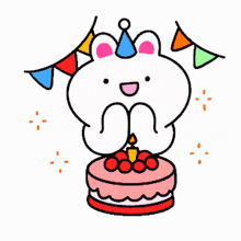 Happy Birthday Bunny GIF - Happy Birthday Bunny Birthday GIFs