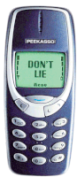 Dont Lie Nokia Sticker - Dont Lie Nokia Cell Phone Stickers