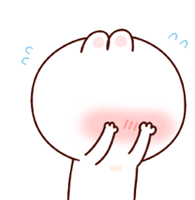 Quby Blushing Sticker - Quby Blushing Embarrased Stickers