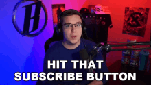 Hit That Subscribe Button Barton GIF - Hit That Subscribe Button Barton Sub To The Channel GIFs