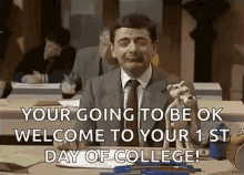 Mr Bean Crying GIF - Mr Bean Crying Exam GIFs