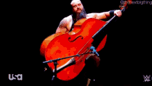 Braun Strowman Cello GIF - Braun Strowman Cello Wwe GIFs
