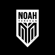 a black and white logo for a company called noah yerevan