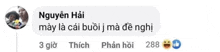 a screenshot of a facebook post that says nguyen hai may la cai buoi j ma de nghi