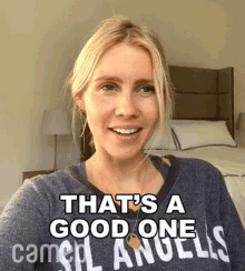Thats A Good One Claire Holt GIF - Thats A Good One Claire Holt Cameo GIFs