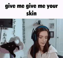Skin Cat GIF