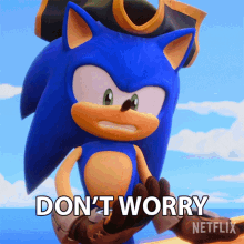 Dont Worry Sonic The Hedgehog GIF