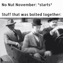 No Nut November Bolts GIF