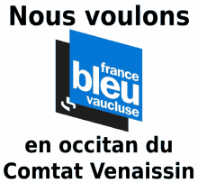 nous voulons france bleu vaucluse vaucluse occitan comtat venaissin