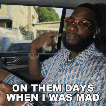 On Them Days When I Was Mad Gucci Mane GIF - On Them Days When I Was Mad Gucci Mane Mrs Davis Song GIFs