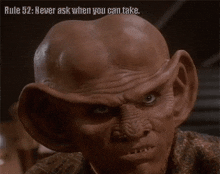 Rule 52 Never Ask When You Can Take GIF - Rule 52 Never Ask When You Can Take Star Trek GIFs