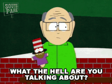 What The Hell Are You Talking About Herbert Garrison GIF - What The Hell Are You Talking About Herbert Garrison South Park GIFs
