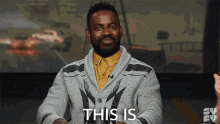 This Is The Great Debate Baron Vaughn GIF - This Is The Great Debate Baron Vaughn The Great Debate GIFs