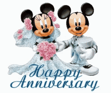 Happy Anniversary Mickey GIF - Happy Anniversary Mickey Minnie GIFs