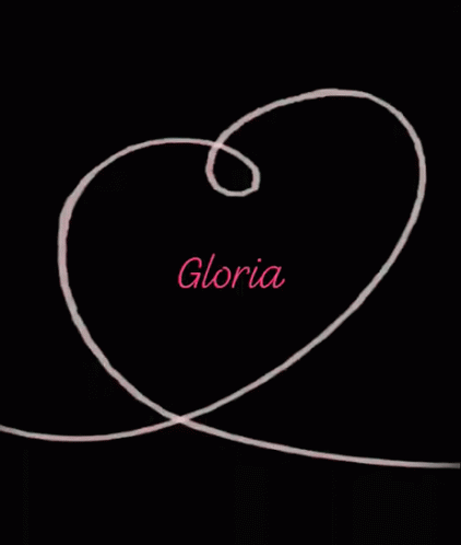 Gloria Name GIF - Gloria Name Heart - Discover & Share GIFs